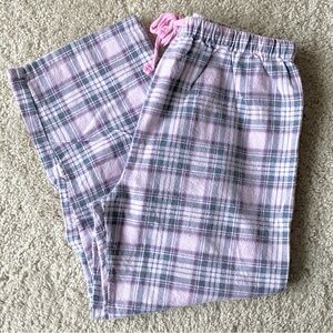 Charmour | Pink Plaid Pajama Pants